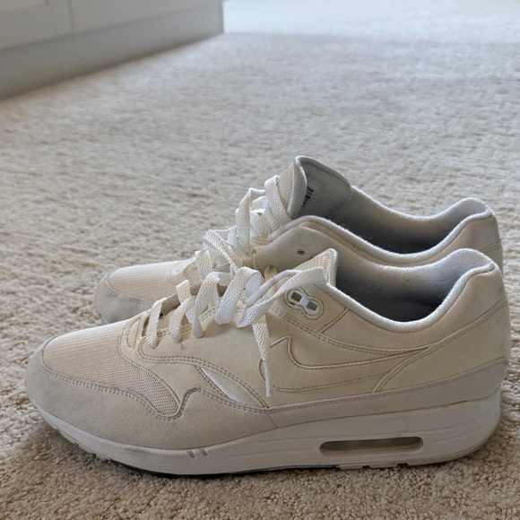 Nike Men's White Sneakers air max 90 open - Picture 2 of 5